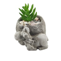 Pots de plantes créatifs en béton pour l'extérieur, jardinières en ciment pour plantes succulentes d'intérieur, pots de fleurs pour la maison et le jardin, vente en gros