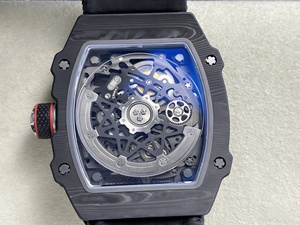 Montre mécanique haut de gamme sur mesure, qualité supérieure, étanche, 39 mm, mouvement CRMA7, RM67-01, squelette en carbone NTPT, montre RM - Product Image 4