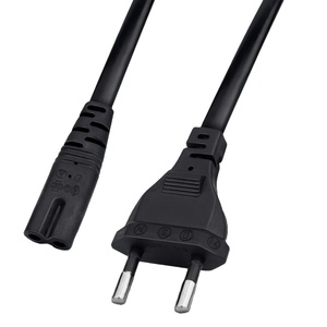 Câble d'alimentation européen en forme de 8, prise EU 2 broches vers IEC C7 pour téléviseur, haut-parleur, imprimante, projecteur, petit appareil - Product Image 1