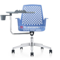 Offres Spéciales chaise de croquis mobile de haute qualité avec tablette pour étudiant avec plateau à gobelets et plateau à stylos