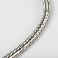 Tuyaux tressés en acier inoxydable de qualité supérieure, résistants à la corrosion, flexibles, pour toilettes, lavabo et chauffe-eau