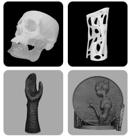 Impression à grande vitesse 30 mm/h(Max) grande taille de construction DLP imprimante 3D résine d'imprimante 3d dentaire pour l'éducation des enfants
