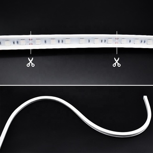 Barre LED murale ultra-mince 14 mm DC24V 1440Lm/m SMD5050 avec lentille flexible en silicone, étanche pour extérieur, pour contour <span class=keywords><strong>de</strong></span> bâtiment - Product Image 4
