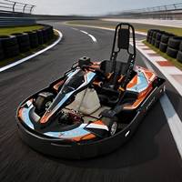 Karting sur circuit personnalisé X-KART, location de karts de course, karts à essence avec moteur 200cc, 270cc, 390cc pour adultes