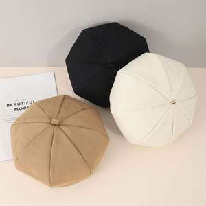 Bonnet en laine 100% tricoté pour femme - Vente en gros, mode abordable, haute qualité, octogonal, pour le ski, la plage, toutes saisons - Product Image 2