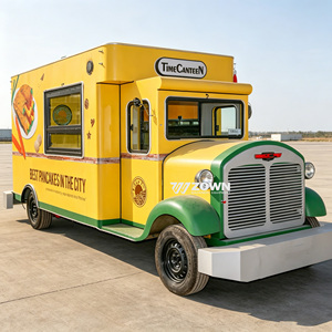 Fast Food Truck <b>Hot</b> <b>Dog</b> Pizza Coffee Ice Cream Cart Mobile Bar Towable Food Trailer For Sale - Product Image 2
