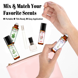 10 Ml Con Lăn Chai Hoa Oải Hương Tinh Dầu 100% Tinh Khiết Nhà Máy Tinh Dầu Cho Massage Cho Chăm Sóc Da Mặt - Product Image 3