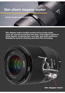 Objectif plein format Mei Ke <span class=keywords><strong>50mm</strong></span> F1.8 à grande ouverture avec autofocus pour monture E Sony et <span class=keywords><strong>Panasonic</strong></span> - Product Image 4