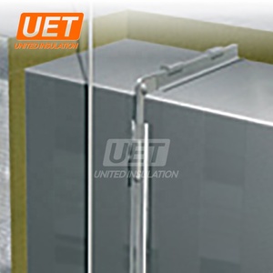 Pannello Acustico Ignifugo 96kg/m3 25mm 50mm con Fibra di Vetro Nera e Foglio Perforato per Sistema HVAC - Product Image 6