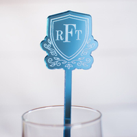 Agitateur de boisson en acrylique transparent, bricolage, agitateur de boisson de mariage, agitateur de cocktail personnel en acrylique, bâtonnets de sucettes
