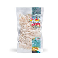 Doypack de qualité alimentaire recyclable imprimé sur mesure avec fermeture éclair à fond plat sac support de papier d'aluminium sac de fruits de mer emballage de pochette d'aliments pour animaux de compagnie