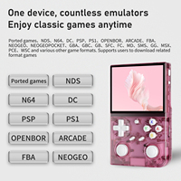 Consoles de jeux portables ANBERNIC RG35, écran IPS 3,5 pouces, appareil de jeux vidéo 64 bits, stockage 32 Go, compatible PS1 PSP N64