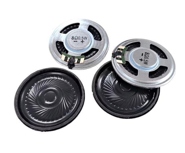 Quality 40MM 8OHM 0.5W SPEAKER 0.6MM THICKNESS 600HZ 97dB for TOYS SPEAKER AI SPEAKER