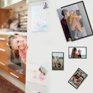 个性化高品质夫妻儿童家居装饰聚氯乙烯冰箱磁相框