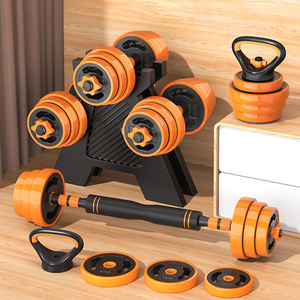 PINJIAN Nouveau Set de Musculation à Domicile <span class=keywords><strong>Haltères</strong></span> Ajustables Multifonctionnels 10 15 20 30 <span class=keywords><strong>40</strong></span> <span class=keywords><strong>KG</strong></span> Poids Libres pour Utilisation à Domicile - Product Image 1