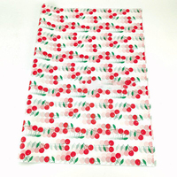Papier d'emballage personnalisé imperméable recyclé avec logo pour chaussures, vêtements, vin, fruits frais, emballage cadeau