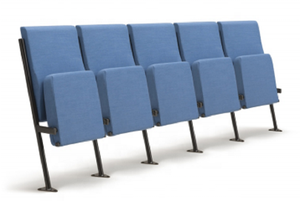 Nhà Máy Cung Cấp Phổ Biến Vải Bọc Nệm Connectable Chỗ Ngồi Arena Nhà Hát Ghế Nhà Thờ Thính Phòng Ghế - Product Image 3