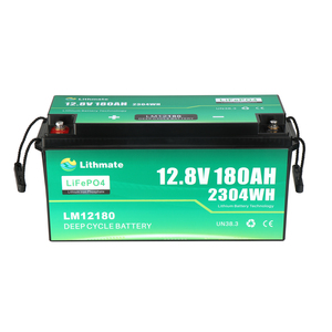 Lithmate แบตเตอรี่ลิเธียม12V 100Ah 120Ah ปลอดภัยกว่าแบตเตอรี่200Ah LM12180แบตเตอรี่ RV รอบลึก - Product Image 2