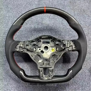 <span class=keywords><strong>Volante</strong></span> <span class=keywords><strong>Deportivo</strong></span> para <span class=keywords><strong>VW</strong></span> Golf 8 - Cuero de Alta Calidad, Fibra de Carbono, Color/Costuras Personalizables - Product Image 2