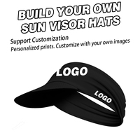 Verano Multicolor protección UV plegable ligero Casual deportes al aire libre playa visera sombreros para deportes al aire libre sombrero de hombre