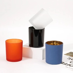 Botella <span class=keywords><strong>de</strong></span> vidrio reciclable para decoración del hogar, tarros <span class=keywords><strong>de</strong></span> velas <span class=keywords><strong>de</strong></span> vidrio con tapas <span class=keywords><strong>de</strong></span> bambú, tarro <span class=keywords><strong>de</strong></span> vela vacío - Product Image 2