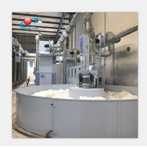 Otomatis Putaran Kapas Bale Plucker untuk Membersihkan Cotton Spinning Line Produksi