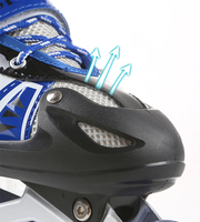 Hot Selling Enfants de haute qualité Roues en PVC Patins à roues alignées pour garçons et filles