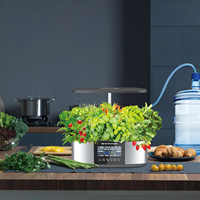 Système de culture hydroponique intelligent ScienGarden avec pompe automatique, petit jardin d'herbes aromatiques d'intérieur, garantie 1 an pour la maison