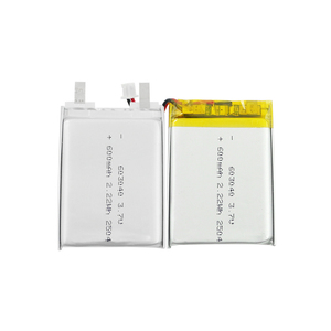 ก้อนแบตเตอรี่ Li-ion ขนาด3.7V 600mAh 603040กระเป๋าโพลีเมอร์ลิเธียมชาร์จไฟได้สำหรับลำโพง - Product Image 1
