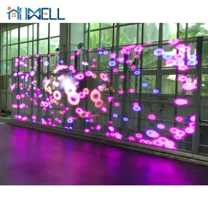 Écran d'affichage LED Transparent, haute luminosité, prix d'usine, verre pour l'intérieur et l'extérieur, 5 pièces