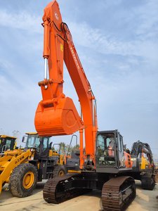 Excavatrice sur chenilles hydraulique Hitachi Zaxis 350, 35 tonnes, moteur, équipement d'occasion - Product Image 4