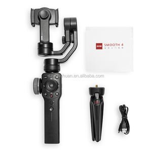 Estabilizador de Teléfono Inteligente de 3 Ejes <span class=keywords><strong>Zhiyun</strong></span> <span class=keywords><strong>Smooth</strong></span> 4 con Captura de Sonrisa para iPhone XR X Samsung S8 Xiaomi PK DJI Osmo - Product Image 1