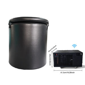 Enfriador de Agua para Inmersión en Frío ICEMEND, de Alta Calidad, 0.3HP, con Bañera de Hielo Inflable de Doble Pared con Tecnología Drop Stitch (Opcional) - Product Image 1