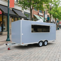 Camion de vente ambulante de crème glacée Chammp avec cuisine complète en acier inoxydable