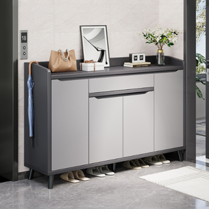 Zapatero Metálico para Entrada de Casa, Moderno, Multicapa, de Gran Capacidad, Duradero, para Interiores - Product Image 1