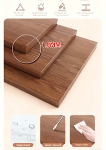 Xoay khung gỗ rắn hiện đại trang trí đầy đủ chiều dài sàn gương với 360 xoay áo giá và 2-Tier kệ - Product Image 3