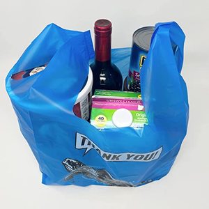Biodegradable Plastic Bags with Handles (100 Count) Made From Corn - Grocery Bags with Handles - <b>Small</b> <b>Compost</b> Bags - Product Image 4