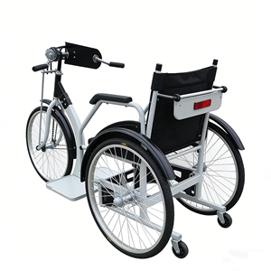 Vélo Tricycle Pliant Manuel Léger pour Fauteuils Roulants – Vente en Gros Usine pour la Rééducation et la Mobilité Extérieure des Personnes Handicapées - Product Image 1
