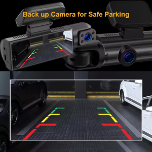 Nueva Cámara de Video para Espejo Retrovisor de Vehículo con Doble Lente <span class=keywords><strong>HD</strong></span> 1080p de 3.16 Pulgadas, Visión Nocturna, Grabación de Video, Cámara para Tablero de Instrumentos Día/Noche - Product Image 5