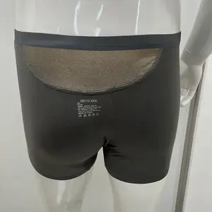 Custom logo EMF 5G Protection Men Underwear Silver Fiber Underwear Boxer Briefs Anti-Radiation clothing