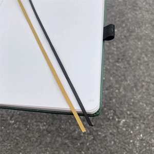 Kalem döngü en iyi hediye yüksek kalite regle sayfaları elastik kapatma ızgara dergisi seyahat noktalı deri günlük - Product Image 4