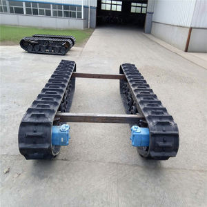 חם גומי חשמלי סורק מסלול שלדה מחפר עבור מחפר שלדה מצולע פלטפורמה - Product Image 3