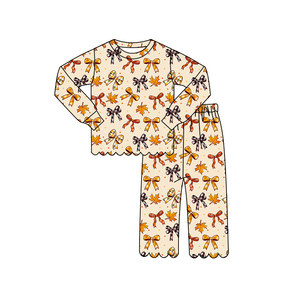 GSSO3756 RTS Ensemble d'été en jean à sequins imprimé cœurs pour petite fille active, la meilleure amie de maman, vente en gros, ensemble à manches courtes pour enfant - Product Image 6