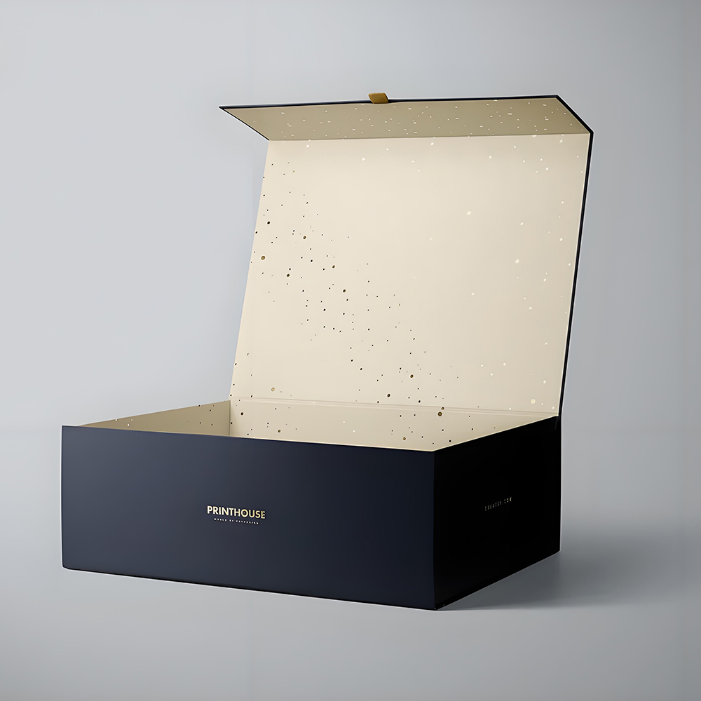 Custom Premium Magnetic Paper Box Free Sample Wholesale Eco Friendly Cardboard Gift Box Ideal for Perfume Brand Packaging