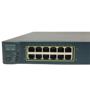 Chuyển đổi mạng ban đầu <span class=keywords><strong>WS</strong></span>-<span class=keywords><strong>C3550</strong></span>-24-<span class=keywords><strong>SMI</strong></span> 24 cổng 10/100 và 2 khe cắm Gigabit Ethernet dựa trên GBIC - Product Image 1