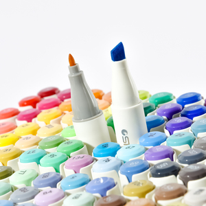 Set di Pennarelli Artistici a Doppia Punta con Inchiostro Permanente, Marcatori ad Alcool di Lunga Durata per <span class=keywords><strong>Disegno</strong></span> e Colorazione, Fornitura Diretta dalla Fabbrica STA - Product Image 3