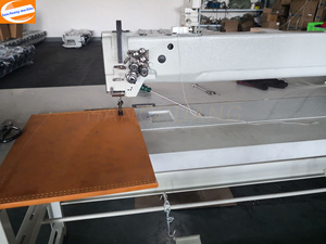 Sewing Machine Super Long Arm 105cm Double Needles Lock Home Use New High-Speed Leather Goods <b>Car</b> Upholstery Walking Foot - Product Image 2
