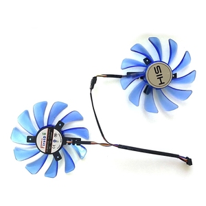 พัดลมระบายความร้อน95MM FDC10H12S9-C 4PIN 12V RX 580,สำหรับ <span class=keywords><strong>RX580</strong></span> RX 580 Ice QX2 <span class=keywords><strong>OC</strong></span> 4GB /Turbo <span class=keywords><strong>8GB</strong></span> การ์ดจอ - Product Image 1