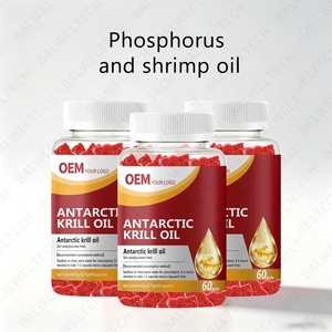 Cápsulas de Aceite de Krill Antártico OEM ODM, 60 Unidades, para Belleza y Bienestar, Marca Privada, Certificado GMP - Product Image 5