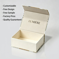Caja de Regalo Magnética de Cartón Impresa Personalizada de Lujo, Caja de Regalo Magnética Rígida de Lujo con Tapa Magnética para Regalos de Cosméticos